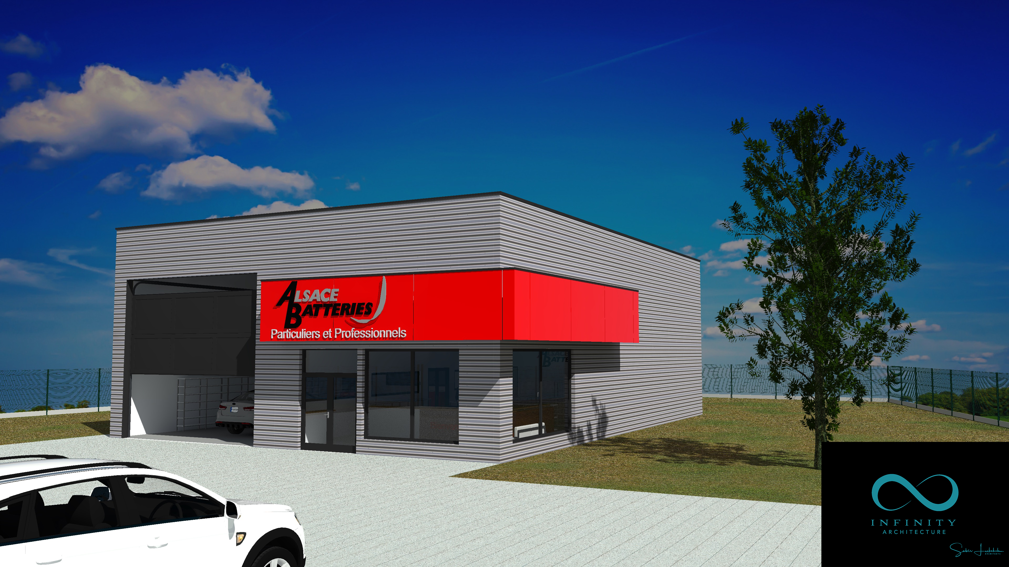 Garages & ateliers, cabinet architecte Mulhouse Infinity Architecture